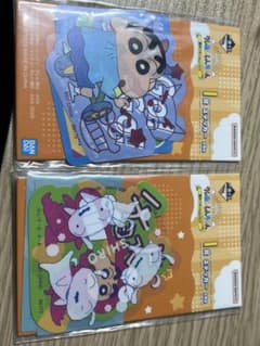 クレヨンしんちゃん 一番くじ I賞 ステッカー 2種セットのサムネイル
