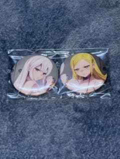 羽前京香& 上運天美羅 缶バッジ 魔都精兵のスレイブ2Blu-ray全巻購入