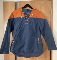 Fjällräven マウンテンパーカー Sサイズ オレンジ/ネイビー - メルカリ
