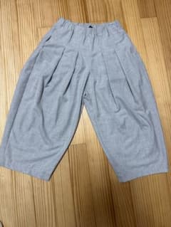 mizuiroind☆ミズイロインド☆ワイドパンツ 柔らかいシルエット☆グレー系のサムネイル