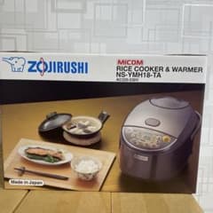 海外向け ZOJIRUSHI 炊飯器 NS-YMH18-TA 日本製 - メルカリ