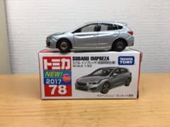 トミカ　スバル インプレッサ 初回特別仕様 シルバー 美品のサムネイル