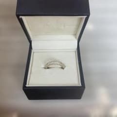 18k フルエタニティリング　パヴェのサムネイル