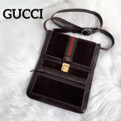 GUCCI グッチ シェリーライン ショルダーバック サコッシュ 金具 大 