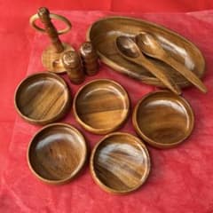 ［長期保管］木製食器セットのサムネイル