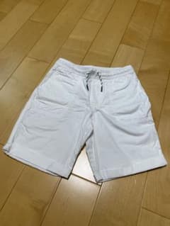 ポロ　ショートパンツ　キッズ　白　ワンポイント　7のサムネイル