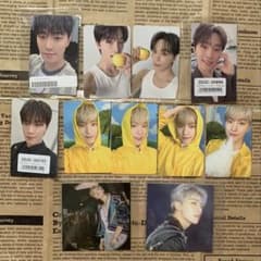 SEVENTEENディノ公式トレカ＆ステッカー＆特典トレカ＆公式グッズの