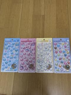 【正規品】しずくちゃん ボンボンドロップシール 4枚セットのサムネイル
