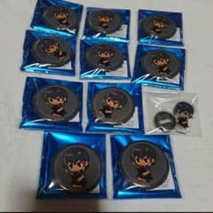 シュウ】イナズマイレブン まねきねこ 缶バッジ 10個＋アクリル 