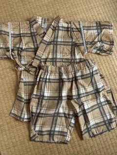 tete a tete 甚平 サイズ110 チェック柄のサムネイル