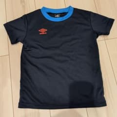 umbro アンブロ 半袖プラクティスシャツ 130 紺のサムネイル