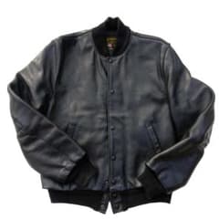 90s vanson バンソンUSA製 レザー スタジャンジャケット38釦止め 