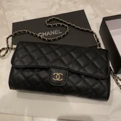 CHANEL ブラック キルティング バッグ - メルカリ