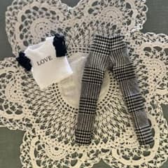 4692 22cmドール服 ハンドメイド 2点セット - メルカリ