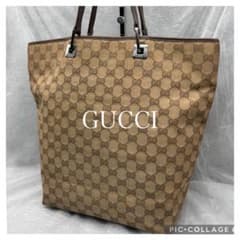 GUCCI グッチ GGキャンバス トートバッグ 3444 買取見積書有り - メルカリ