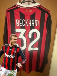 さ*な様 【新品】ベッカム09-10ユニフォーム長袖オーセンティック