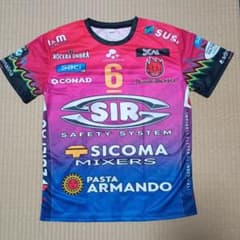 バレーボール シャツ GIANNELLI 6番　Lサイズのサムネイル