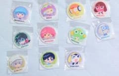 くじクリフ ケロロ軍曹 ギロロ クルル ドロロ タママ 缶バッジ 夏美