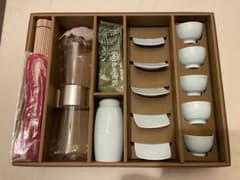 数量限定品 新品未使用 京都福寿園 京都伊右衛門 氷出し碾茶一式のサムネイル