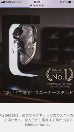 フライシューズ　インテリア　スニーカースタンド　最終値下げのサムネイル