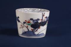 839 古伊万里色絵可憐草花図蕎麦猪口 無傷 幕末 - メルカリ