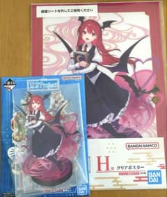 一番くじ 東方Project 小悪魔 H賞 クリアポスター F賞アクリルスタンドのサムネイル