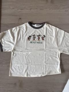 ミッキーマウス 半袖Tシャツ ホワイトのサムネイル