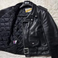 米国製】schott ライダースジャケット 118 本革 ブラック 42 - メルカリ