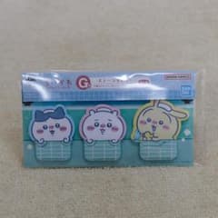 치이카와 이치 반 쿠지 G상 문구 스티커 메모 & 스티커 & 메시지 카드 세트