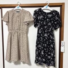 キッズ 半袖ワンピース 2点セット 120cm 値下げしました。のサムネイル