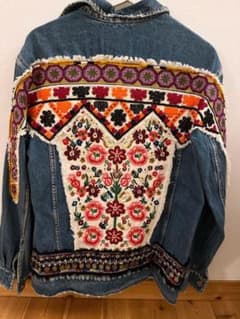 ビーズ刺繍ジャケット　Gジャンのサムネイル