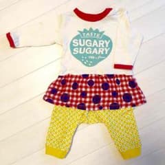 オシャレ＊ロンパース 70㎝のサムネイル