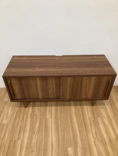【現地引取限定】美品 / 収納　木製 ウォールナット　新生活にオススメ　幅120のサムネイル