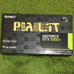 Palit GeForce GTX 1050Ti 4GB グラボのサムネイル