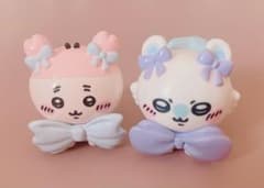 Chiikawa Surprise Egg Ribbon Everyone Momonga Used Bookstore (Set of 2)