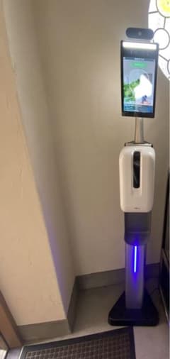 びー27 様専用　☆値下げ！☆AI サーモカメラ非接触検温器　勤怠管理システム付のサムネイル