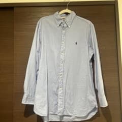 Ralph Lauren 水色 ボタンダウンシャツ 16のサムネイル