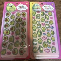 AVOCADO COUPLE pukupuku candy シール 2枚セットのサムネイル
