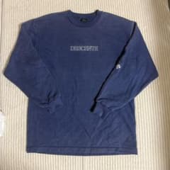 古着スウェット トレーナー DESCENTE デサント　ネイビー Mのサムネイル