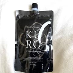 KUROカラークリームシャンプー400g ブラックのサムネイル
