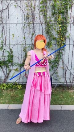 ワンピース　ナミ　アラバスタ編　踊り子　コスプレ衣装　セット ワンピース ナミ アラバスタ編 踊り子 コスプレ衣装 セット - メルカリ