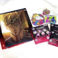 ジョジョ 一番くじ 5部 ジョルノジョバーナ K賞 J賞 L賞4種セット