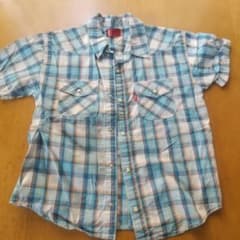 Levi's 半袖チェックシャツのサムネイル