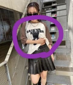 WHO’S WHO gallery シャーロットワッフル半袖ラグランTのサムネイル