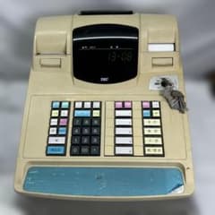 テック 電子レジスター MA-600 説明書付き レジスター TEC ジャンク品