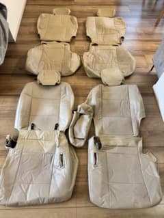 タントカスタム　シートカバー　ベージュのサムネイル
