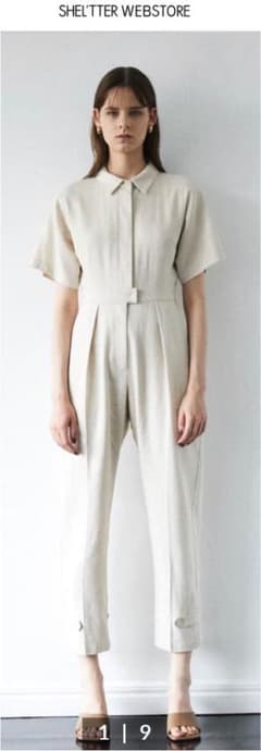 moussy マウジー 人気再販品☆美品 オールインワン リネン シェルターのサムネイル