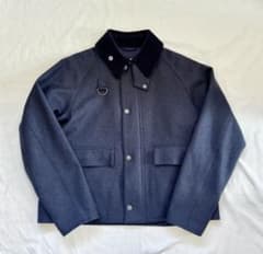 新品 BARBOUR ツイード スペイ ジャケット ブリステックス 紺 210P Barbour（バブアー）SPEY スペイ BLISSTEX TWEEDS ウール ツイード