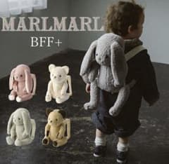 MARLMARL マールマール ピンク うさぎ リュック ぬいぐるみのサムネイル