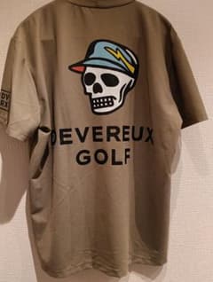 DEVEREUX GOLF モックネック 半袖シャツ カーキ M - メルカリ